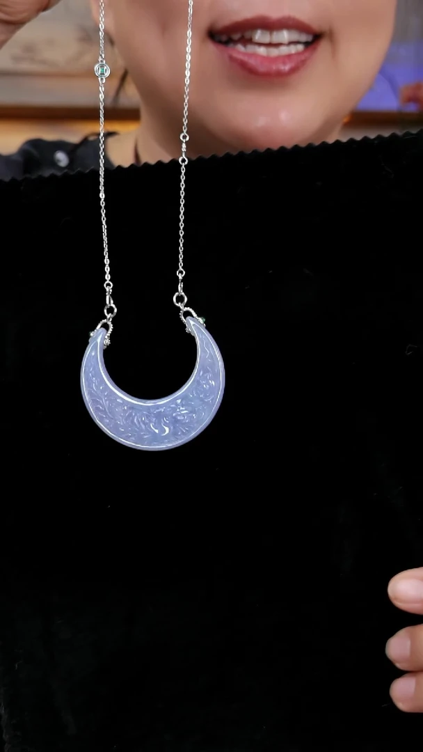 颈饰未镶嵌翡翠国风