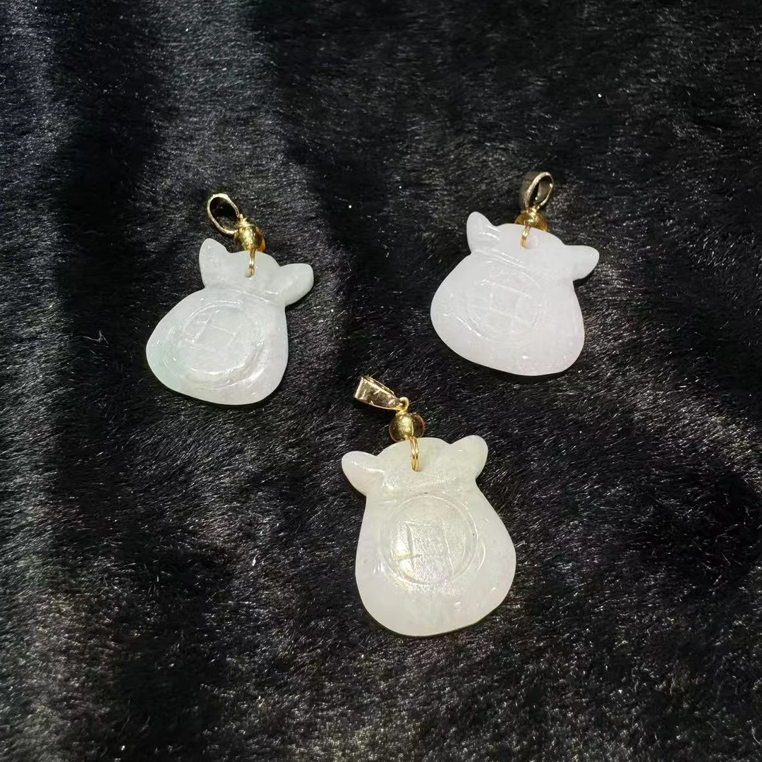 【百百福珠宝】缅甸翡翠A货吊坠-多样性发货只发一件-03