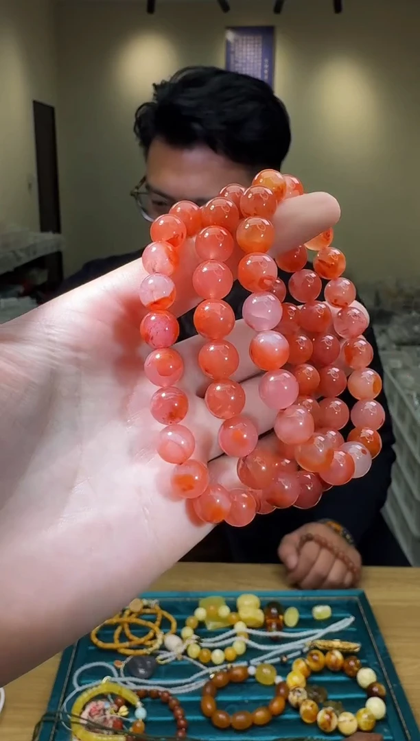 未镶嵌手链南红玛瑙多样性发一件 060