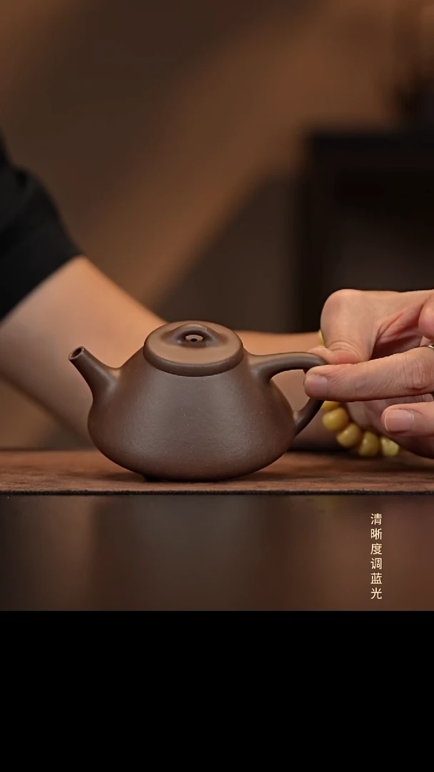 允禾斋  紫砂壶  子冶 天青