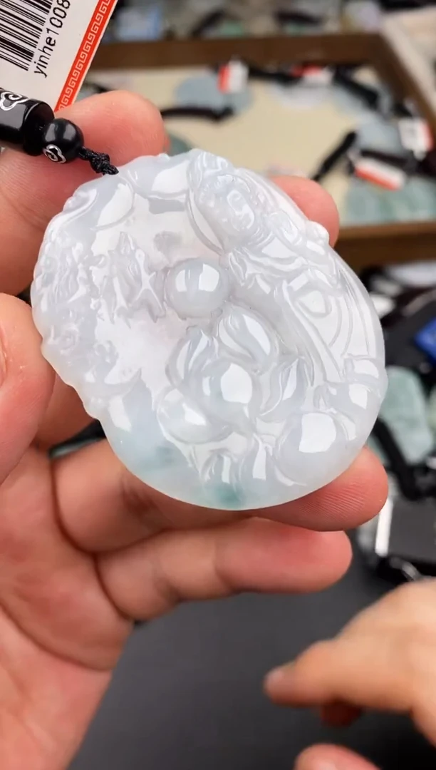【闪购商品】翡翠颈饰未镶嵌  天然翡翠，一物一图