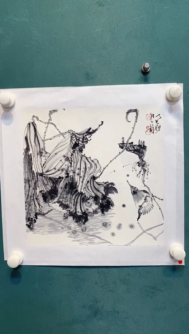 国画汉**?秦少甫老师国画作品