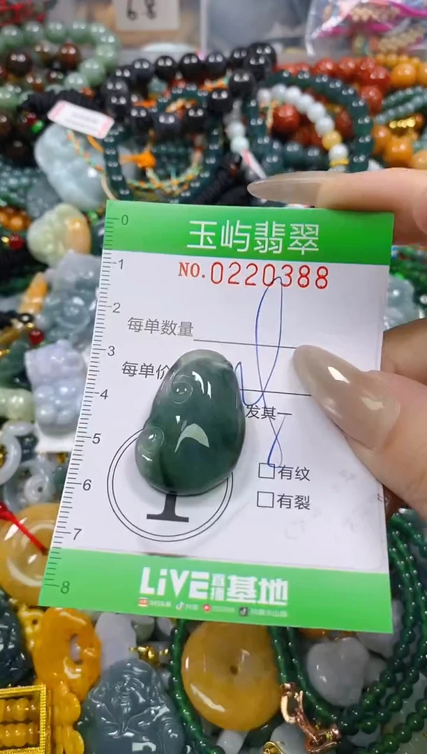 颈饰未镶嵌翡翠闪购0220388