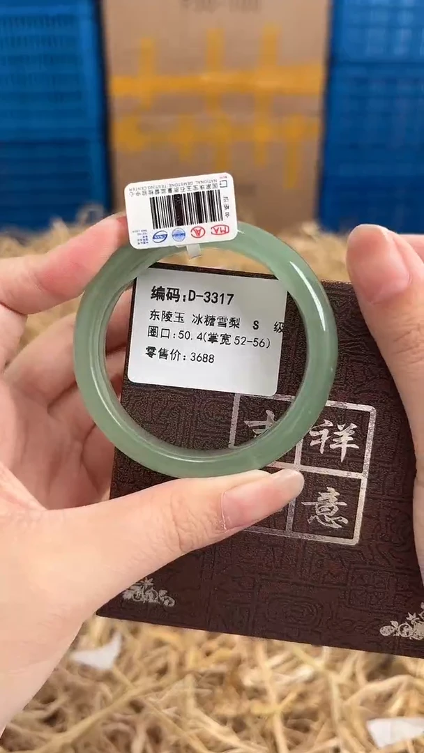 未镶嵌手镯石英质玉D3317