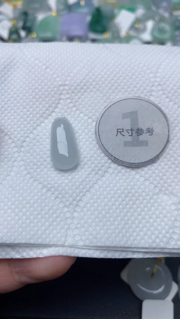 颈饰未镶嵌翡翠天然缅甸A货翡翠