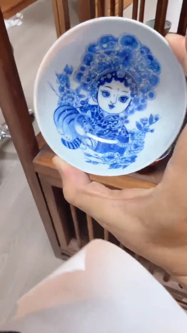 瓷片Y125家庭瓷器日用摆件