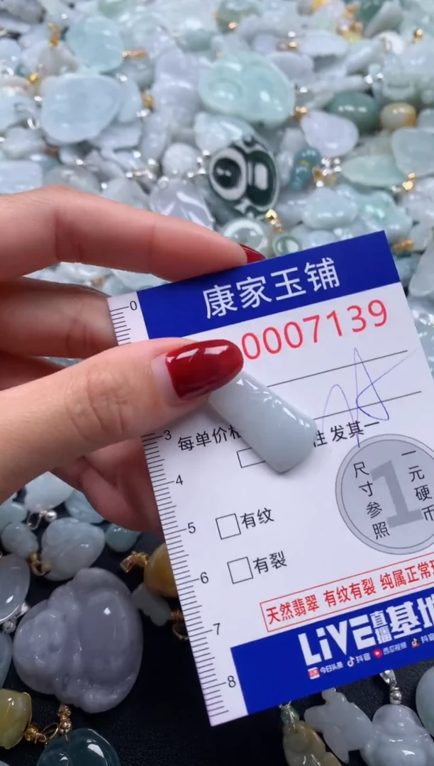 颈饰未镶嵌翡翠7139