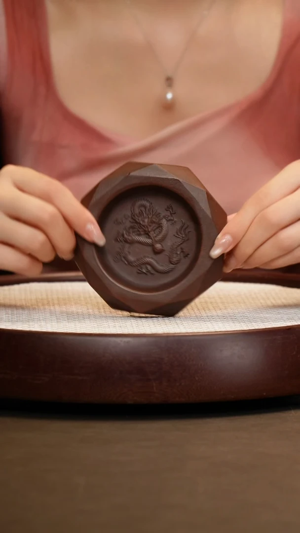 紫砂茶具古铜泥烟灰缸