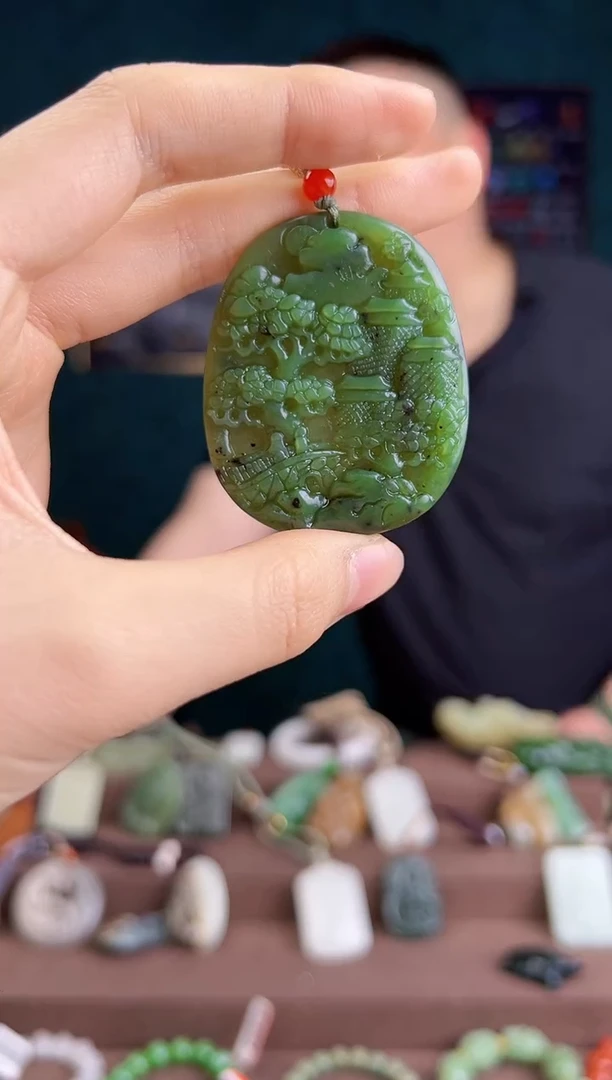 【闪购商品】和田玉颈饰未镶嵌ZZ 拍一发一 多样性发货
