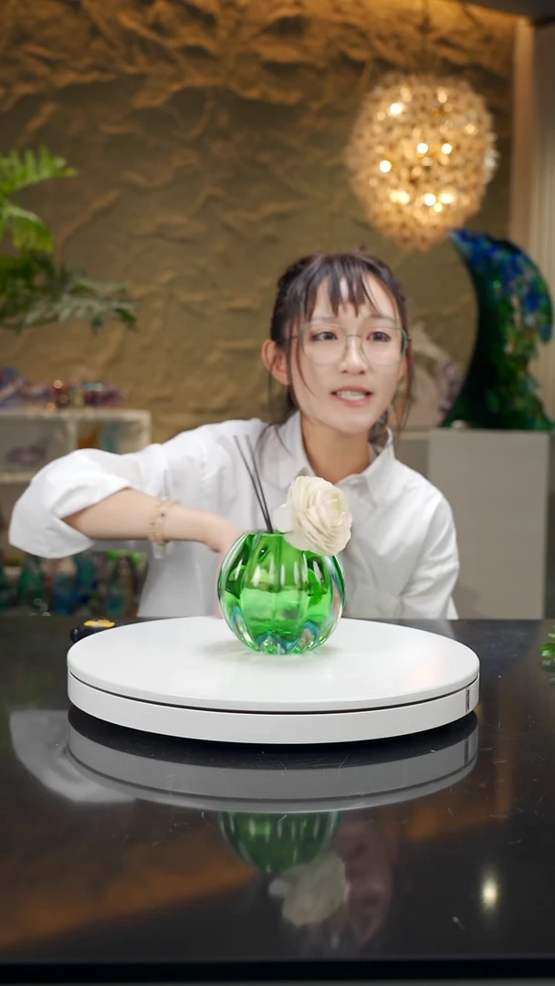 手工艺品琉璃蓝绿南瓜香薰瓶