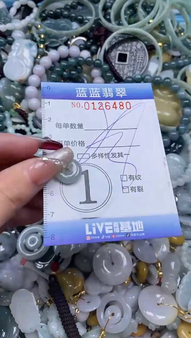 【闪购商品】翡翠颈饰未镶嵌闪购0126480多样性发其一