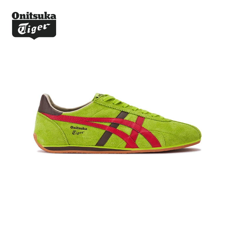 Onitsuka Tiger鬼塚虎RUNSPARK紫色绿色复古运动鞋休闲鞋