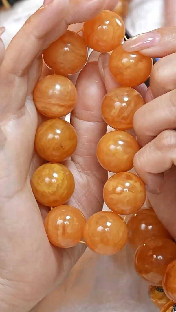 蜜蜡颈饰未镶嵌7042天然蜜蜡珠宝奇石云端妖孽全部保真