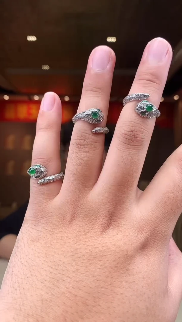 【闪购商品】翡翠戒指未镶嵌多样性发货（只发一件) *d10