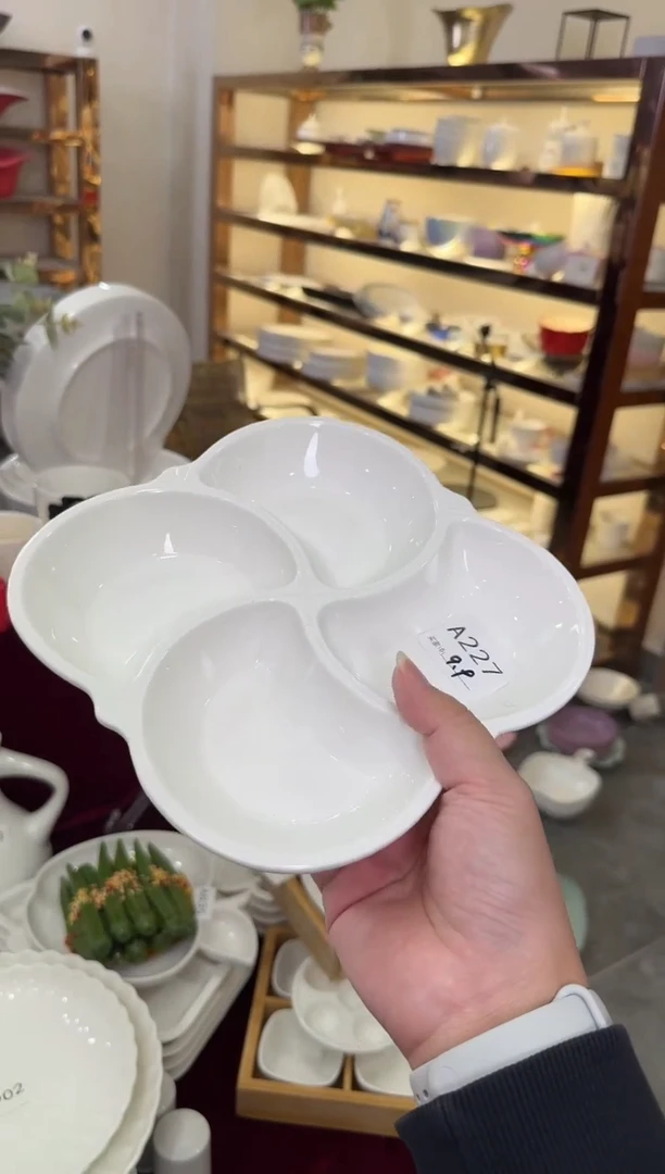 摆件陶A227  清仓陶瓷餐具微瑕（颜色随机）