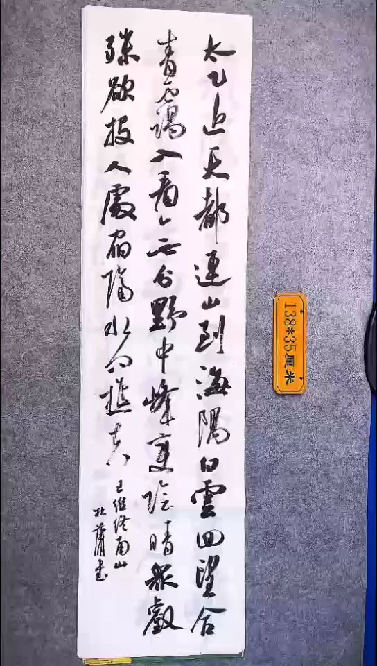 书法110中书协 杜潇书法放漏