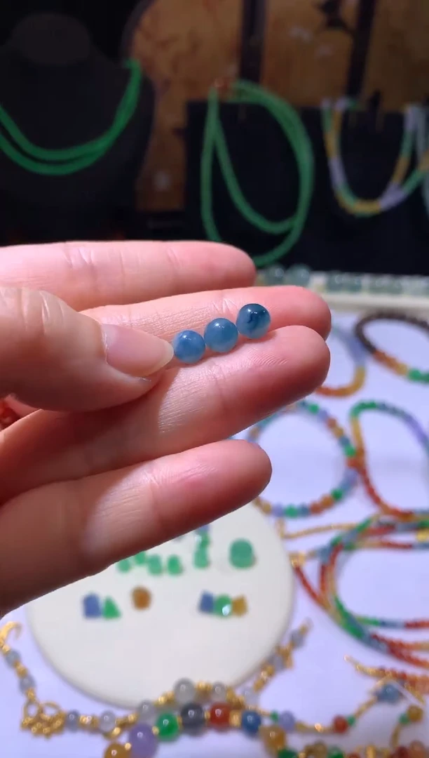 未镶嵌定制翡翠6珠子多样性发货一件发货1980+198