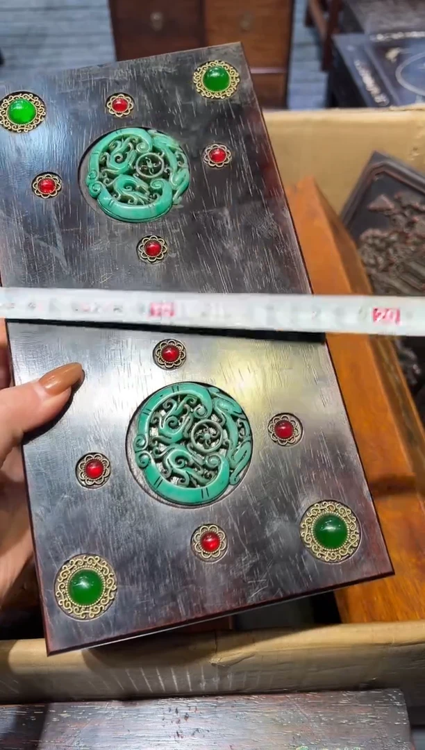 木用****1紫檀雕刻一物一拍