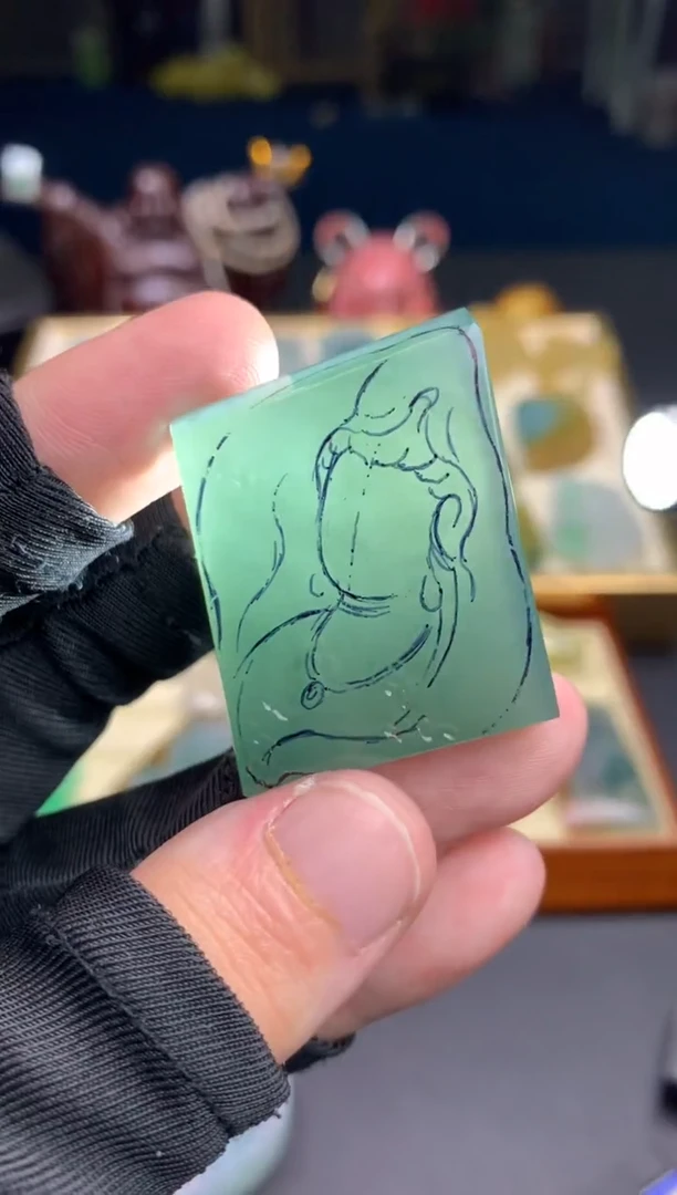 未镶嵌定制翡翠婷*天然翡翠裸石（包工）
