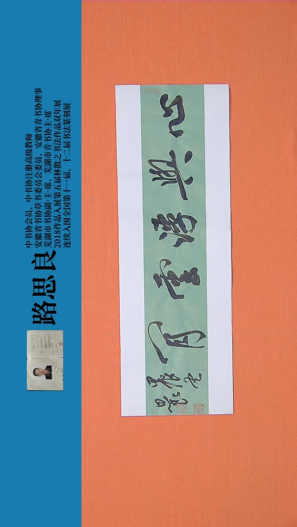 【闪购商品】书法书法作品41路思良精品书法68*23