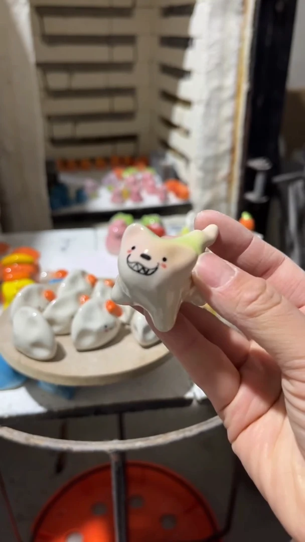 【闪购商品】摆件182纯手工微瑕陶瓷