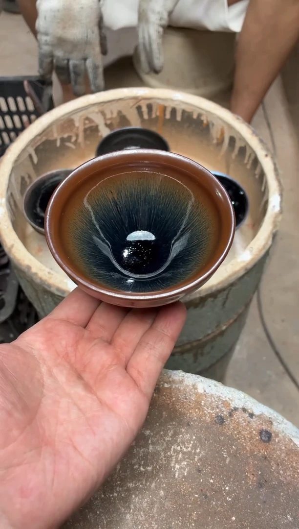 茶盏兔毫兔毫龙窑