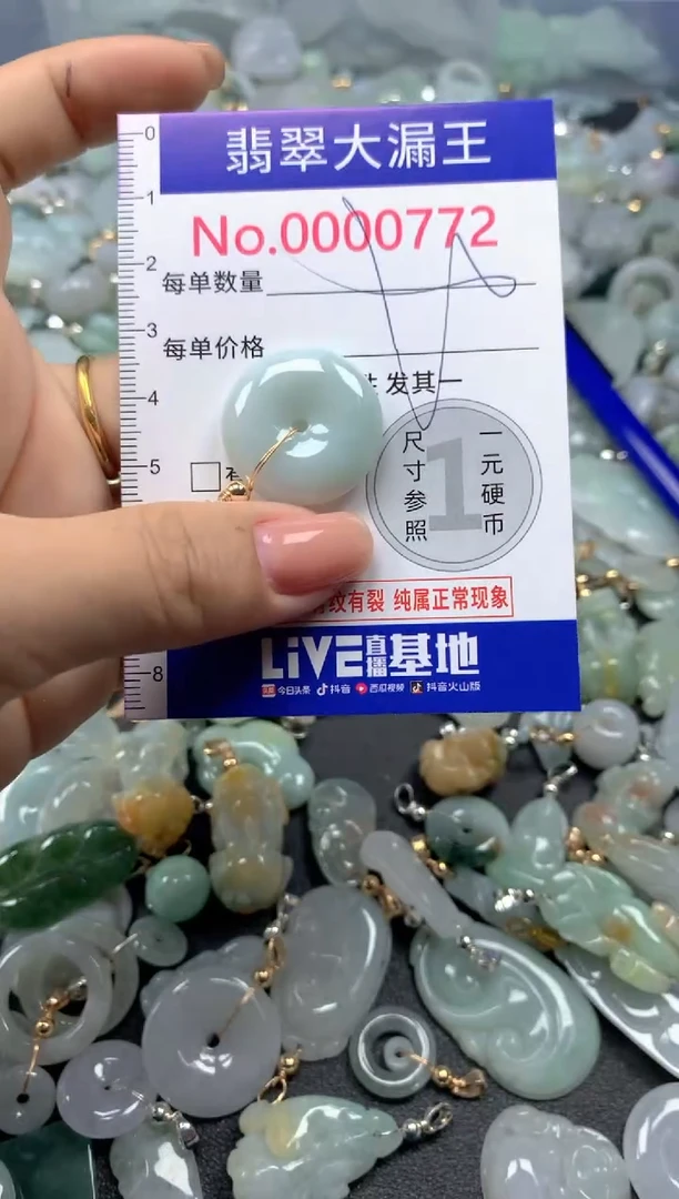 颈饰未镶嵌翡翠772