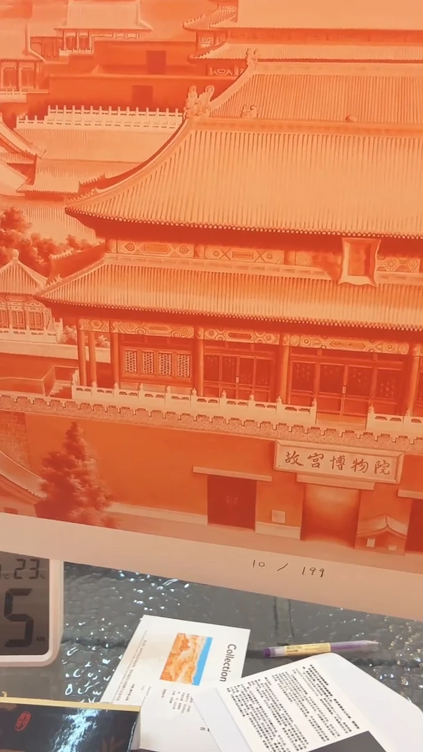 版画冯丽鹏老师版画-幻殿系列