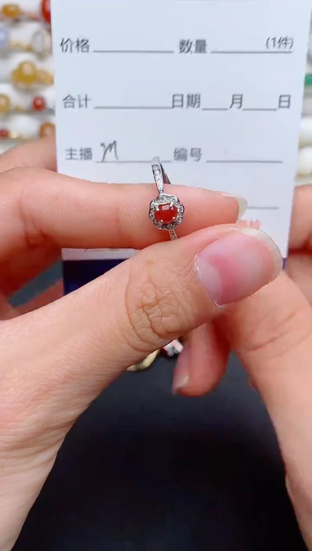 【闪购商品】翡翠戒指银S925镶嵌..............