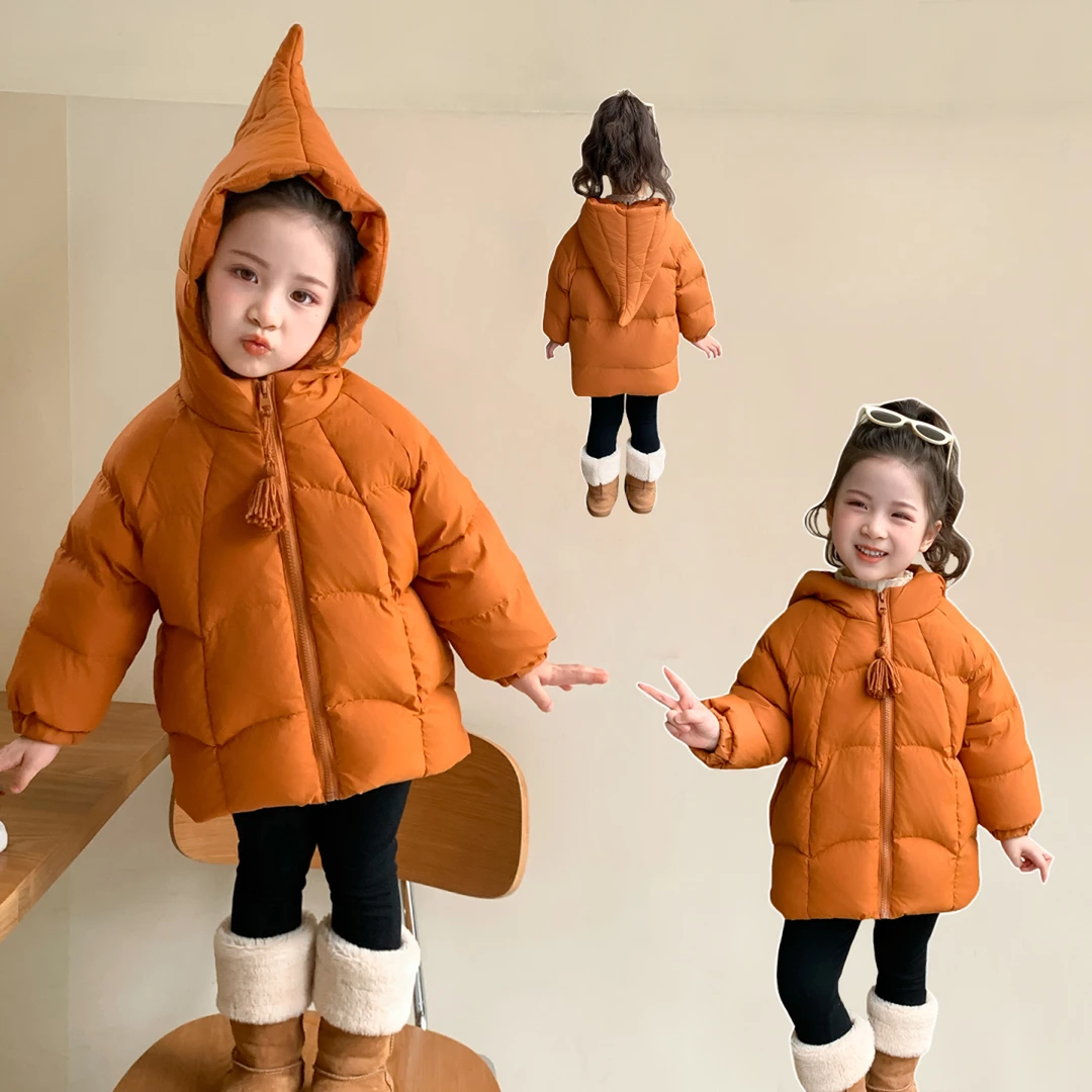 女童冬装羽绒服儿童可爱洋气外套