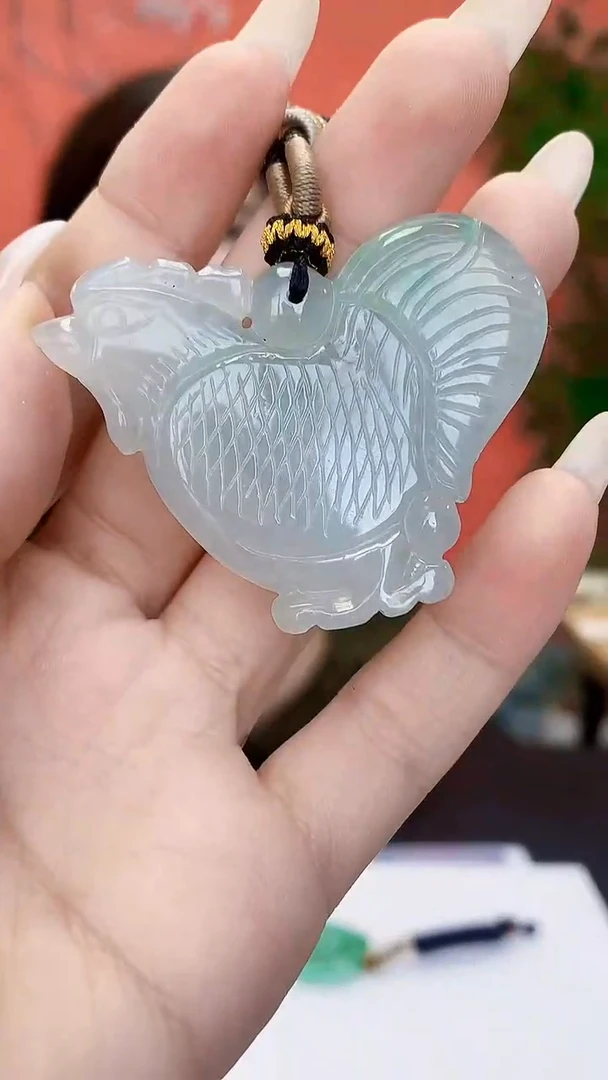 未镶嵌定制翡翠4829ty-毛货挂件104