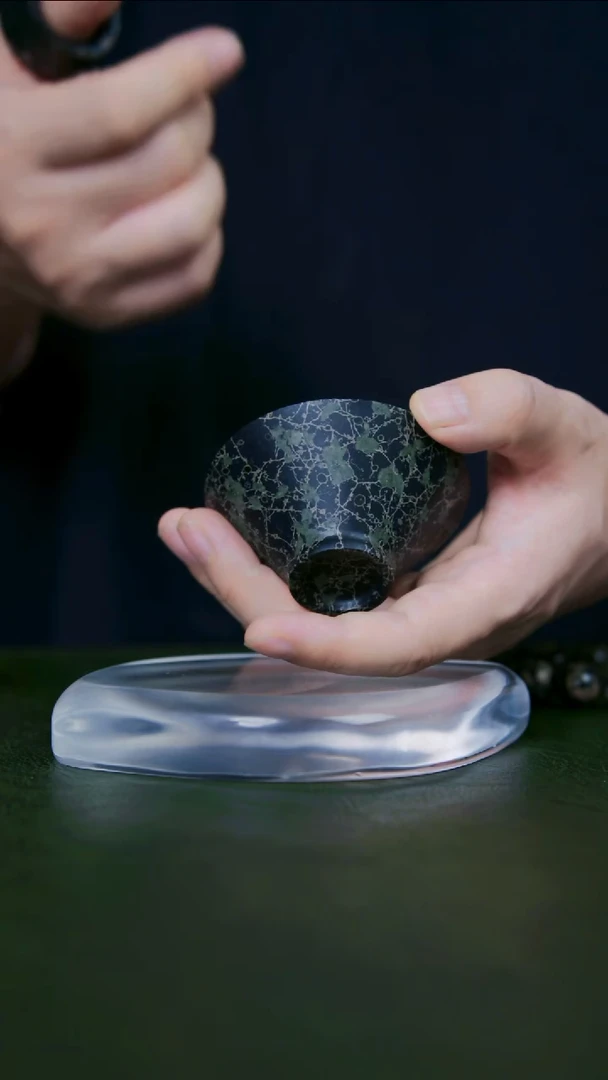 老师手工作品，梅花玉 一物一拍