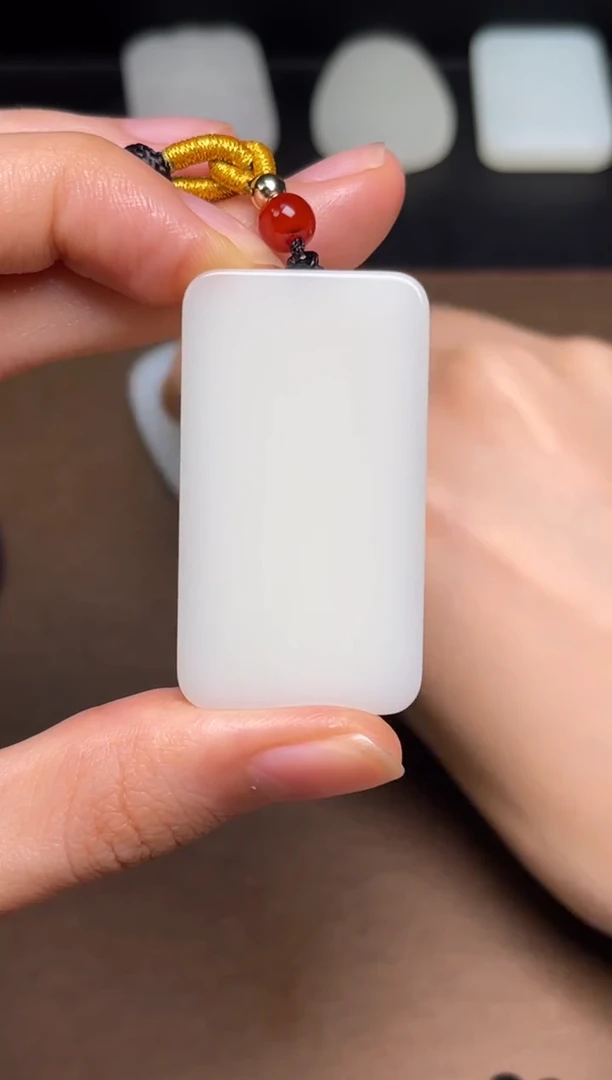 和田玉未镶嵌颈饰23