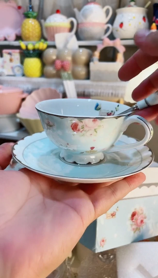 【闪购商品】瓷片高颜值又实用的咖啡杯