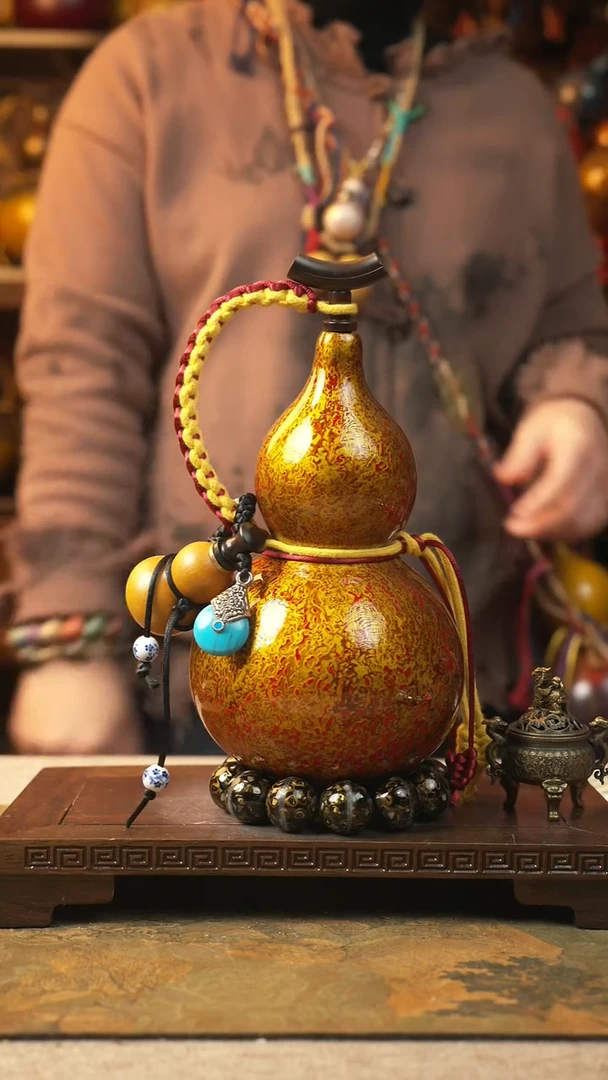 520大漆一物一拍记葫堂出品【不带手串】