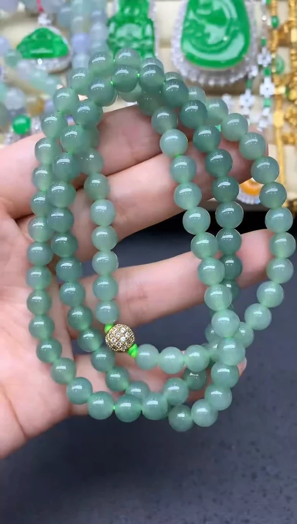 未镶嵌手链翡翠497-中国好珍宝