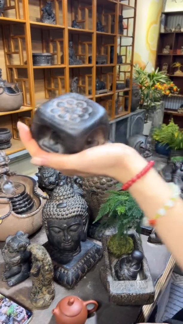 陶土【火山泥】四面佛香插