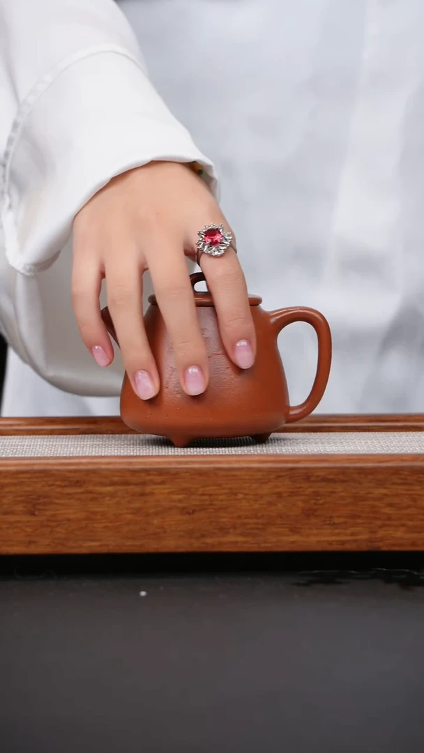 茶壶紫砂原矿手工制作紫砂作品