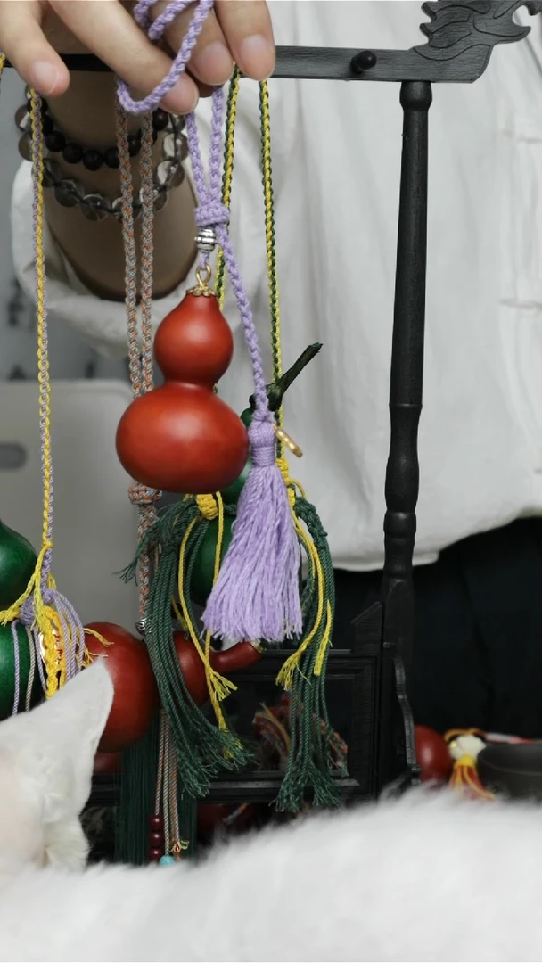 大漆葫芦挂件------010