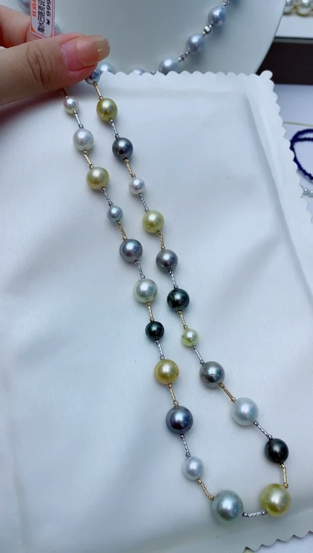 海水珍珠未镶嵌颈饰W38