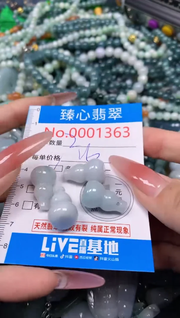 【闪购商品】翡翠颈饰未镶嵌含绳0001363