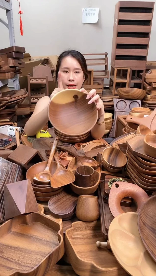 木   南美胡桃木碗20*8cm A