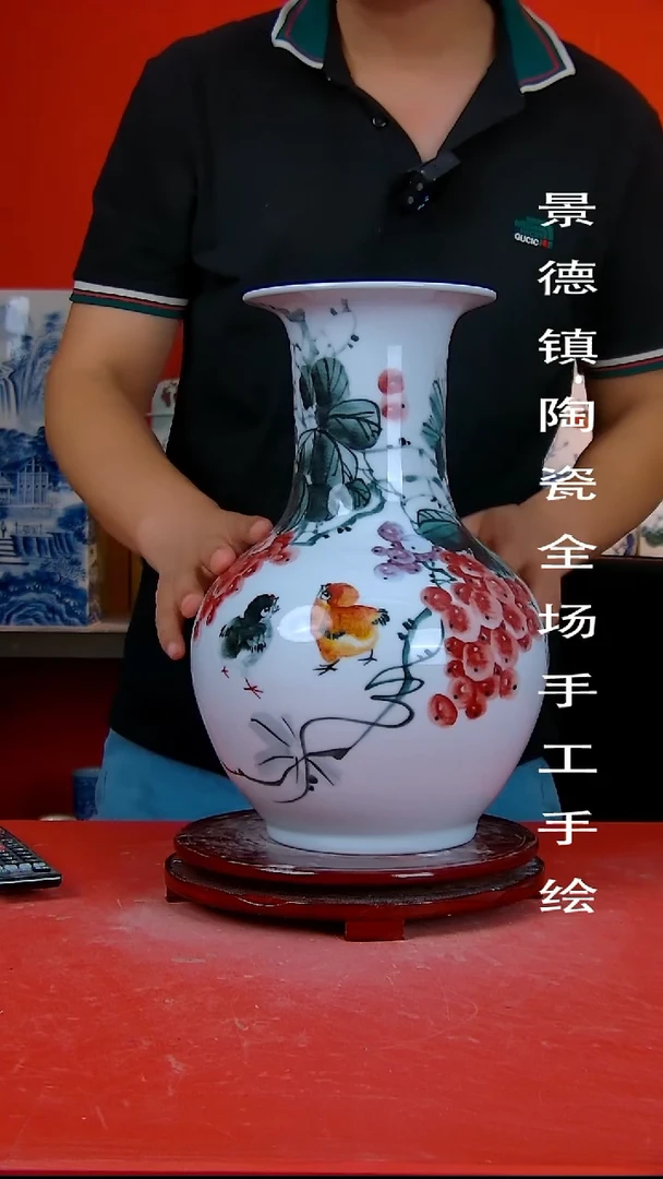 摆件景德镇陶瓷 全场手工手绘4