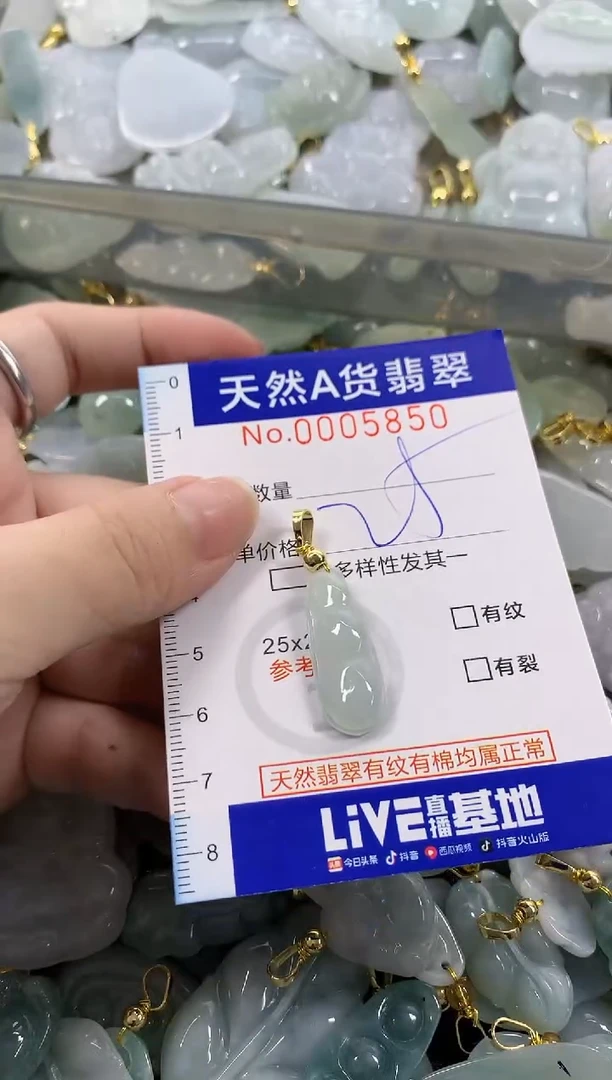 颈饰未镶嵌翡翠天然A货翡翠