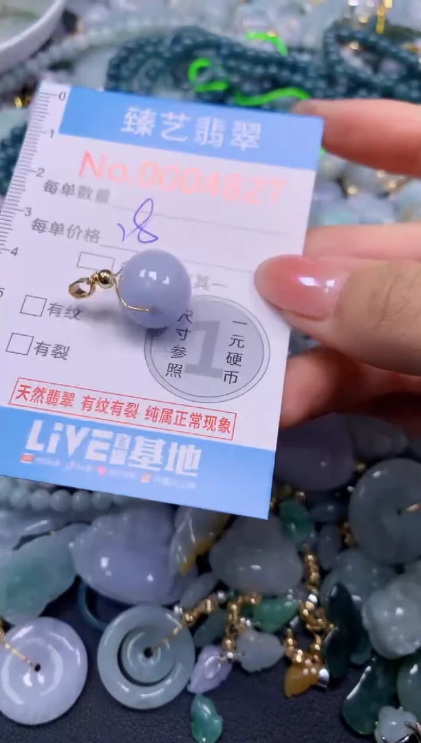 颈饰未镶嵌翡翠4827