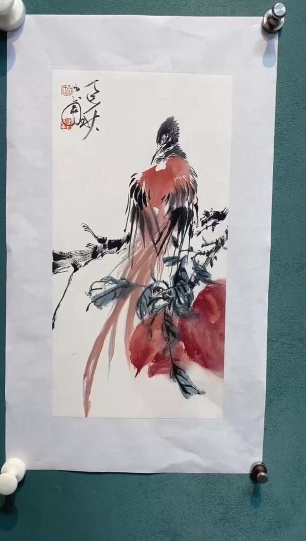 国画A****弃秦少甫老师国画福利