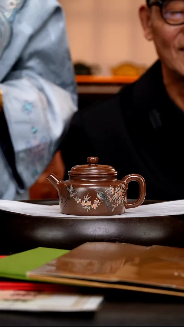 茶壶紫砂GHR11   德钟  底槽清