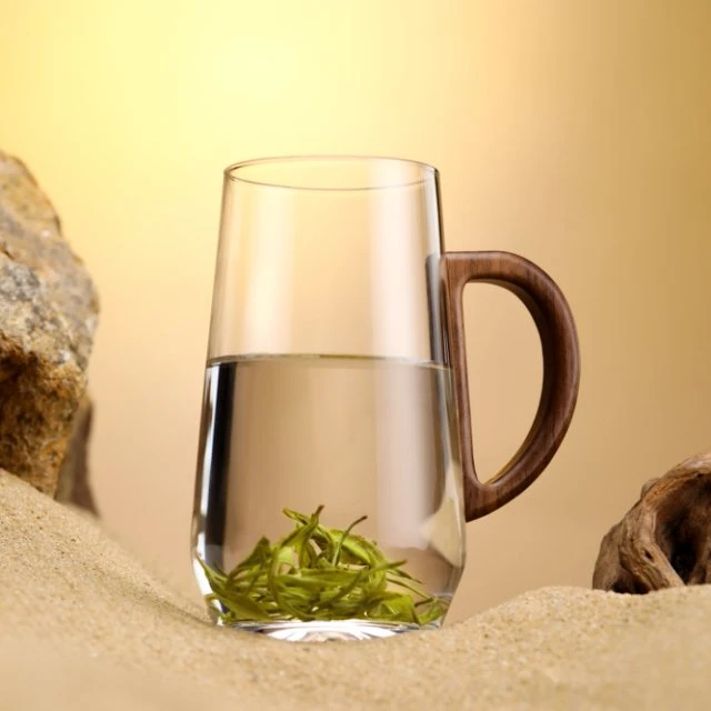 禾器木作 悦灵杯 办公杯 绿茶杯 460cc