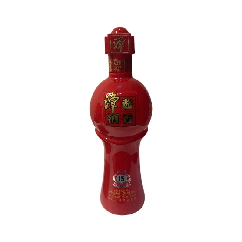 潭酒酱香 红坛15  【w】(景酱）酱香白酒【老汪专属】53度100ml