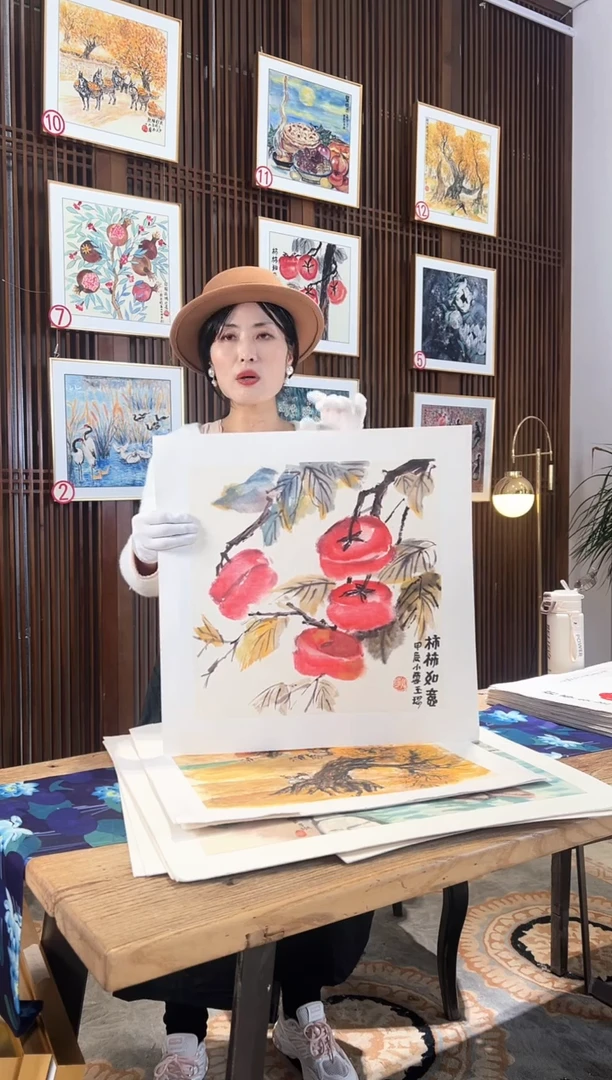 版画耿玉琨名章限量版画S